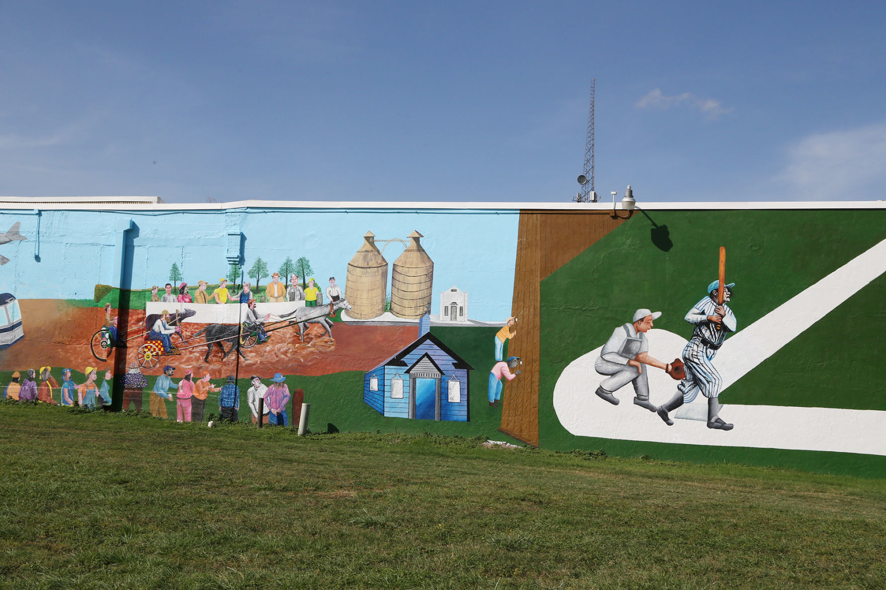 Diversified mural